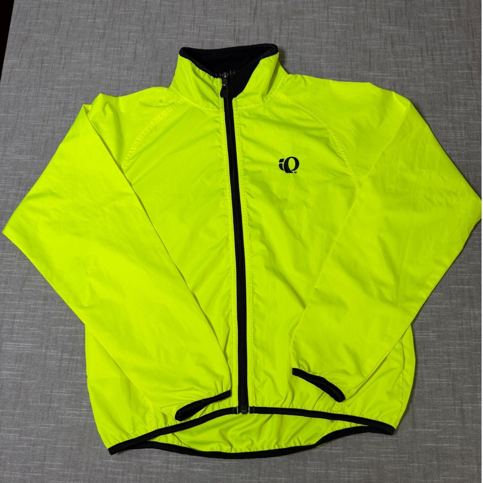 Pearl Izumi Womens Cycling Windbreaker Jacket Neon Yellow High Vis Medium 4787